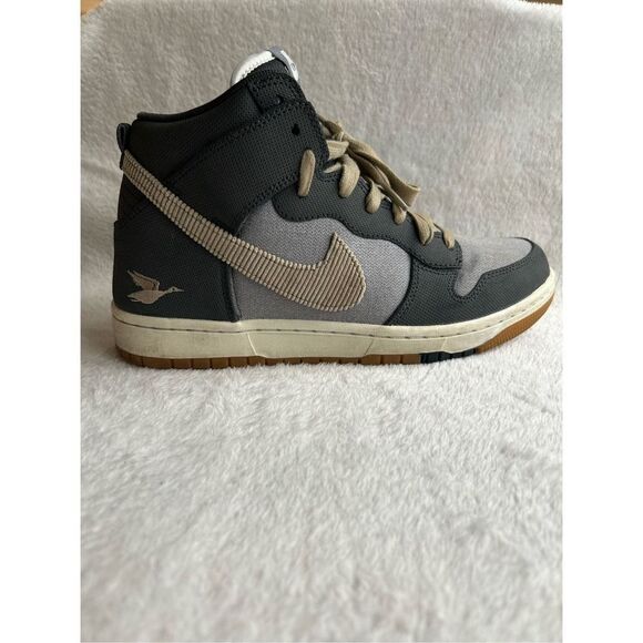 Nike Dunks comfort premium shoes swoosh sporting club grey size 8 - Picture 7 of 9